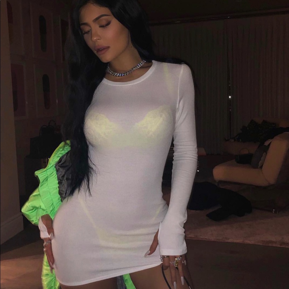 Sorella White Thermal Dress